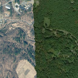 Columbia County map(satellite map)