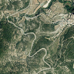 Abizanda map(satellite map)