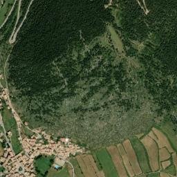 Gósol map(satellite map)
