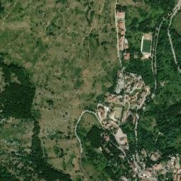 Rocca di Cambio map(satellite map)