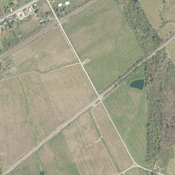 State Line New York High Resolution Satellite Map