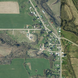 Conewango Valley New York High Resolution Satellite Map