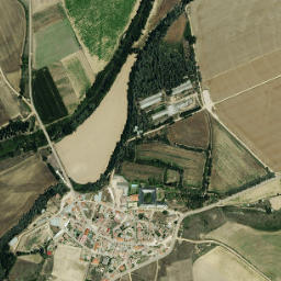 Monasterio de Vega map(satellite map)
