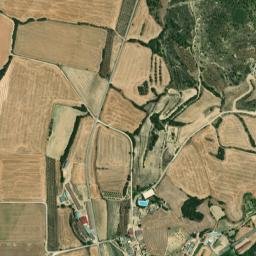 Biscarrués map(satellite map)