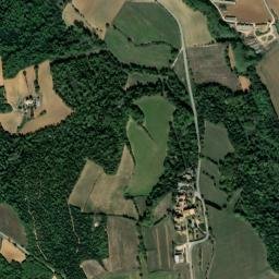 Cabanelles map(satellite map)