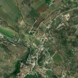 Fontecchio map(satellite map)