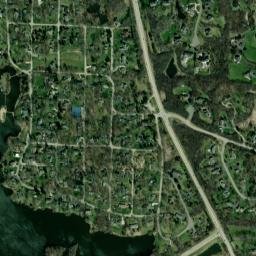 Tower Lake map(satellite map)