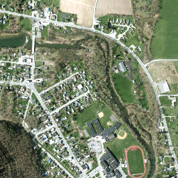 Candor New York High Resolution Satellite Map