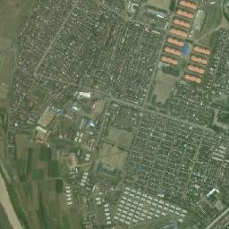 Musan-ŭp map(satellite map)