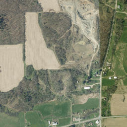 Clear Creek New York High Resolution Satellite Map