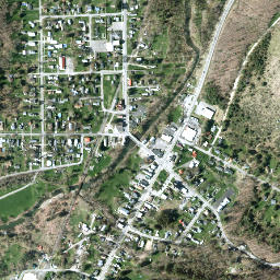 Newark Valley New York High Resolution Satellite Map