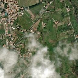 Calcata Nuova map(satellite map)