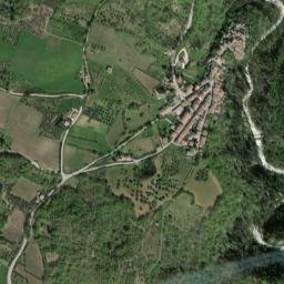 Bolognano map(satellite map)