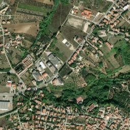 Mozzagrogna map(satellite map)