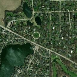 Hawthorn Woods map(satellite map)