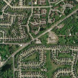 Satellite view of Pine View Golf Course