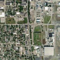 Wyandotte map(satellite map)