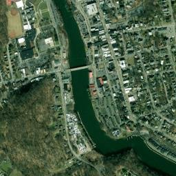 Catskill map(satellite map)