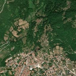 Corvaro map(satellite map)