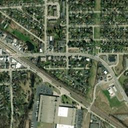 Cary map(satellite map)