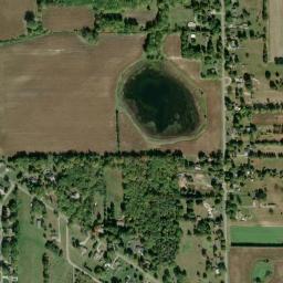 Satellite view of Paw Paw Lake Golf Course