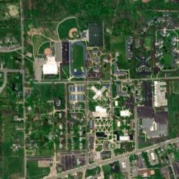 Spring Arbor map(satellite map)