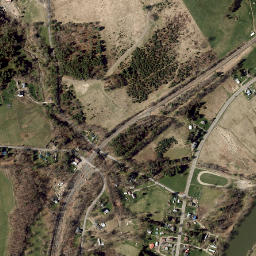 Nineveh Junction New York High Resolution Satellite Map