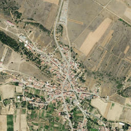 Castrocalbón map(satellite map)