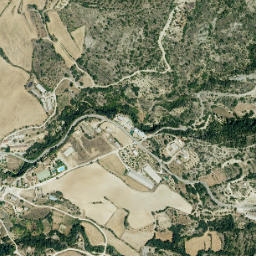 Lascuarre map(satellite map)