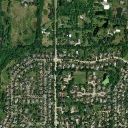 1581-1699 Crandon Place Crystal Lake IL High Resolution Satellite Map