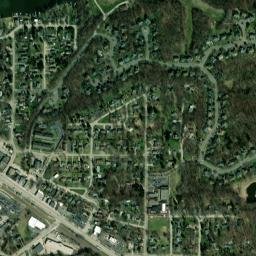 Fox River Grove map(satellite map)