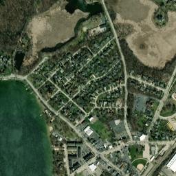 Lake Zurich map(satellite map)