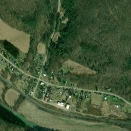 Cameron New York High Resolution Satellite Map