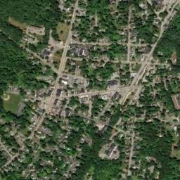 Holliston map(satellite map)