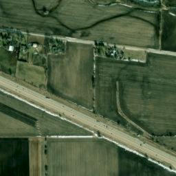 Jane Addams Memorial Tollway, Marengo, IL High Resolution Satellite Map