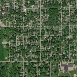 Vandercook Lake map(satellite map)