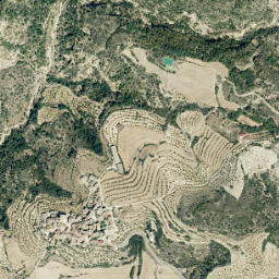 Secastilla map(satellite map)