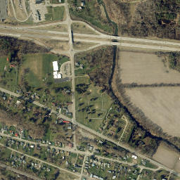 Coopers Plains New York High Resolution Satellite Map