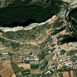Coll de Nargó map(satellite map)