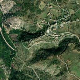 Acciano map(satellite map)