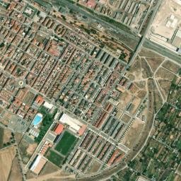 Castejón map(satellite map)
