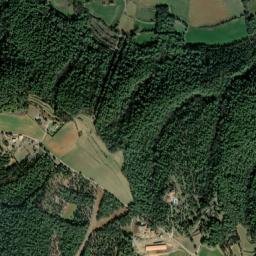 Esponellà map(satellite map)
