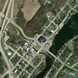 Algonquin map(satellite map)