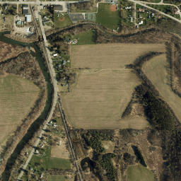 Scio New York High Resolution Satellite Map