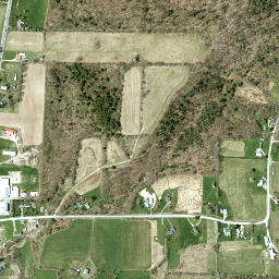 Tioga County map(satellite map)