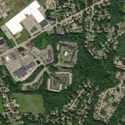 Millis-Clicquot map(satellite map)
