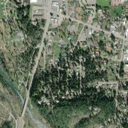 Cave Junction map(satellite map)