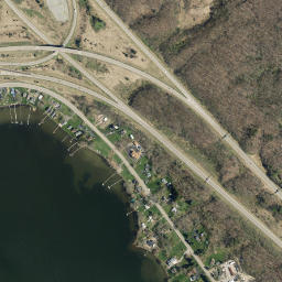 Phillips Mills New York High Resolution Satellite Map