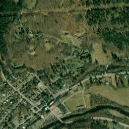 Margaretville New York High Resolution Satellite Map