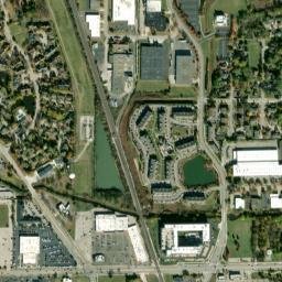 Wheeling map(satellite map)